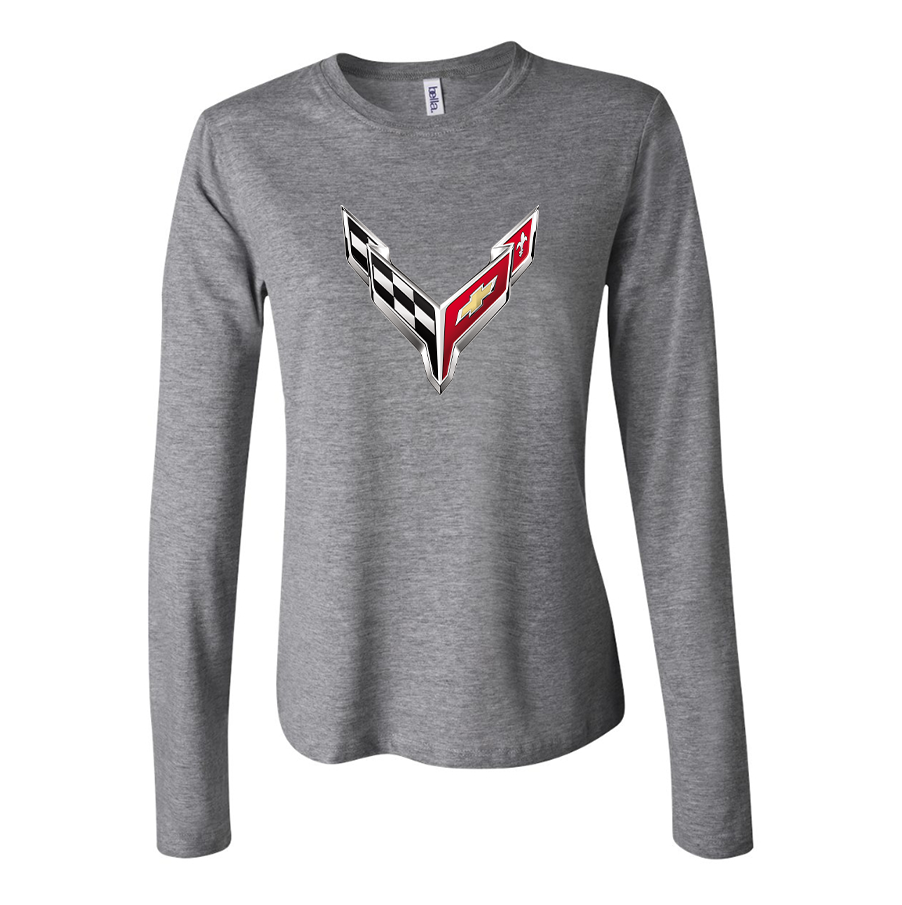 Women's Chevrolet Corvette Long Sleeve T-Shirt