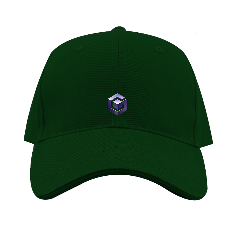 Nintendo GameCube Logo  Dad Baseball Cap Hat