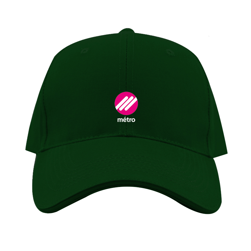 Lausanne Métro Logo  Dad Baseball Cap Hat