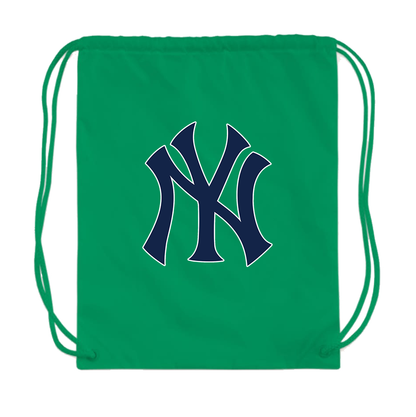 New York NY Yankees Baseball Drawstring Bag