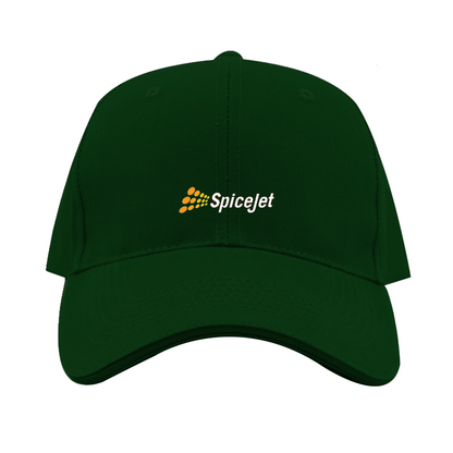 SpiceJet Logo Dad Baseball Cap Hat