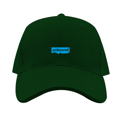 Unbound Live Logo  Dad Baseball Cap Hat