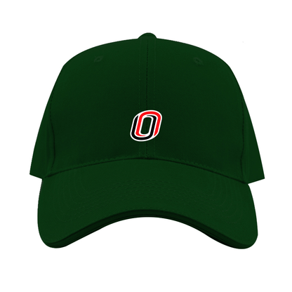 Nebraska Omaha Mavericks Logo  Dad Baseball Cap Hat