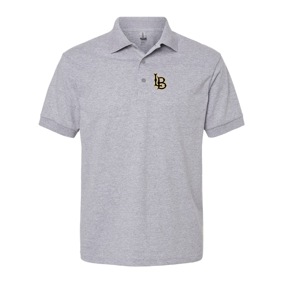 Men's Long Beach State 49ers Logo Dry Blend Polo