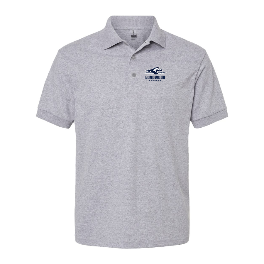 Men's Longwood Lancers Logo Dry Blend Polo