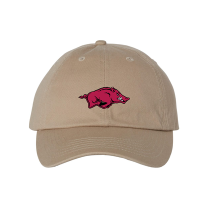 Arkansas Razorbacks Valucap Adult Bio-Washed Classic Dad Hat