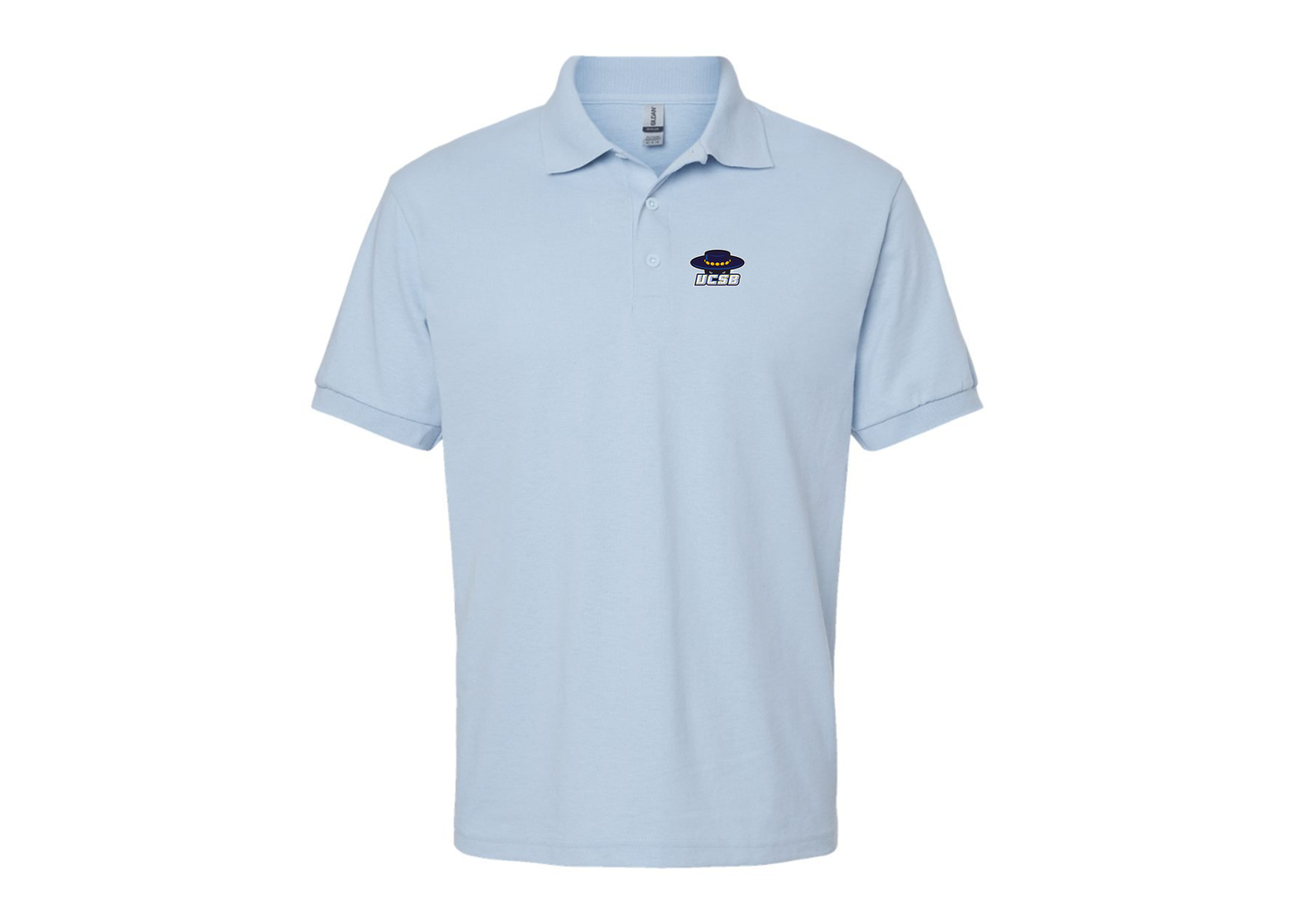 Men's UCSB Gauchos Gildan Dry Blend Jersey Polo