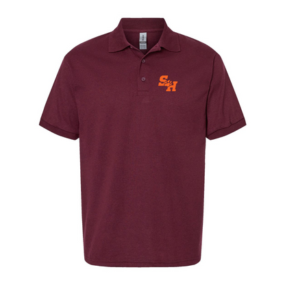 Men's Sam Houston State Bearkats Logo Gildan Dry Blend Jersey Polo