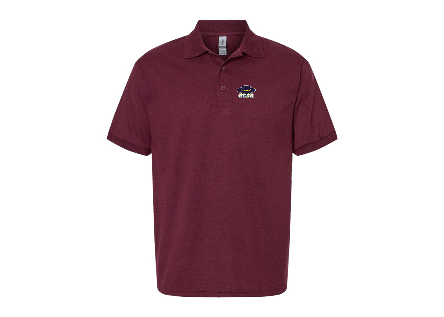 Men's UCSB Gauchos Gildan Dry Blend Jersey Polo