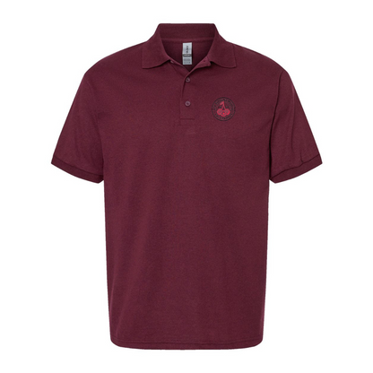 Men's AFC Bournemouth Soccer Logo Gildan Dry Blend Jersey Polo