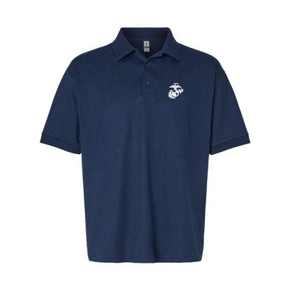 Men's USMC Symbol Dry Blend Polo