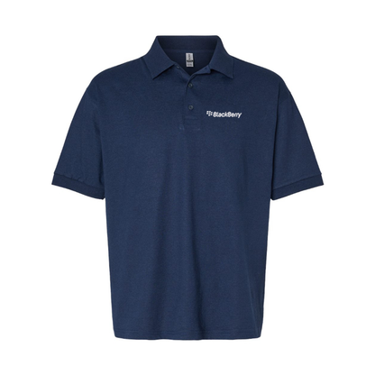 Men's Blackberry Logo Dry Blend Polo