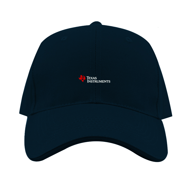 Texas Instruments Logo  Dad Baseball Cap Hat