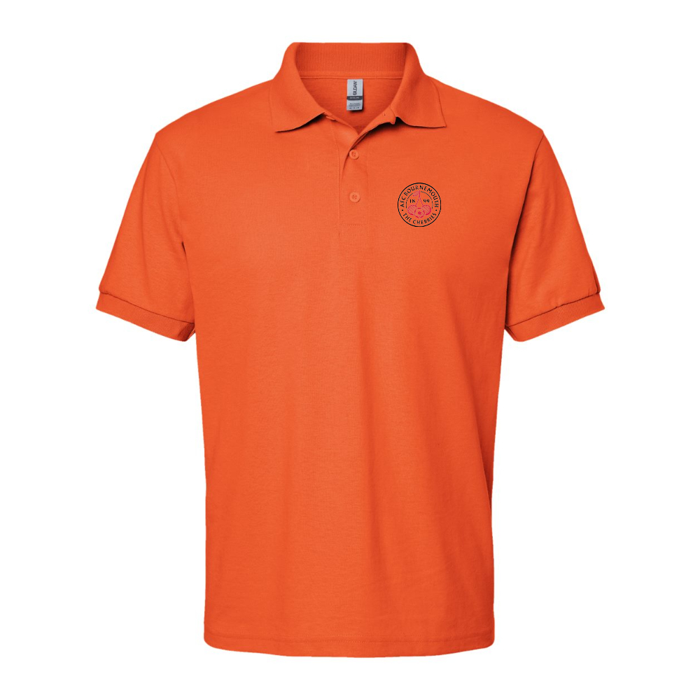 Men's AFC Bournemouth Soccer Logo Gildan Dry Blend Jersey Polo