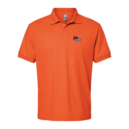 Men's SEMO Redhawks Logo Gildan Dry Blend Jersey Polo