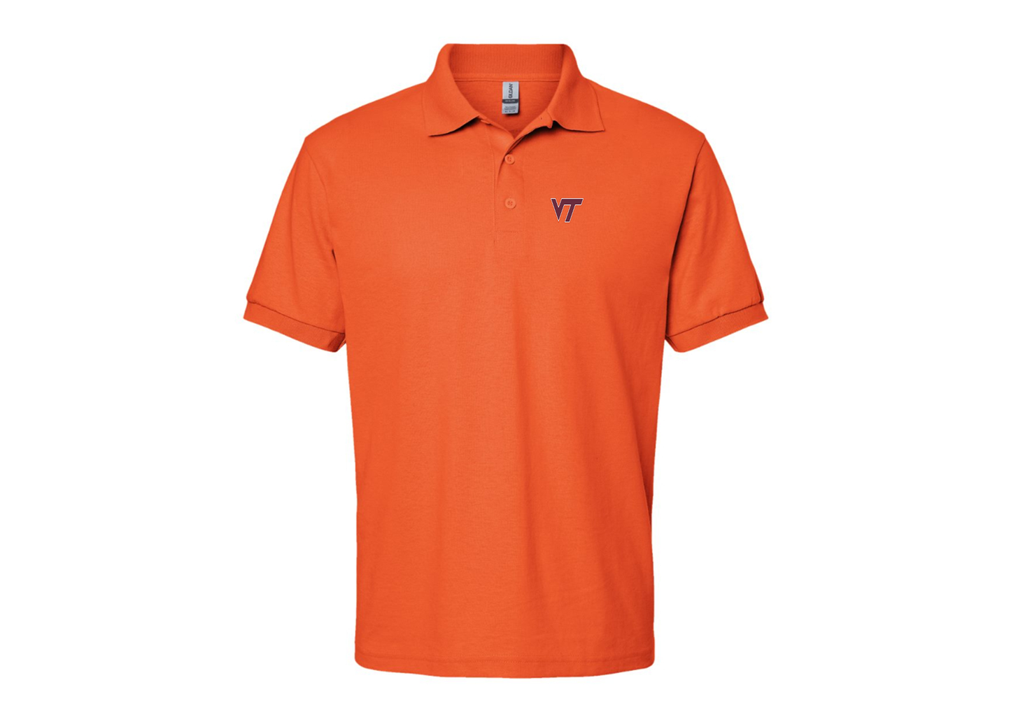 Men's Virginia Tech Hokies Gildan Dry Blend Jersey Polo