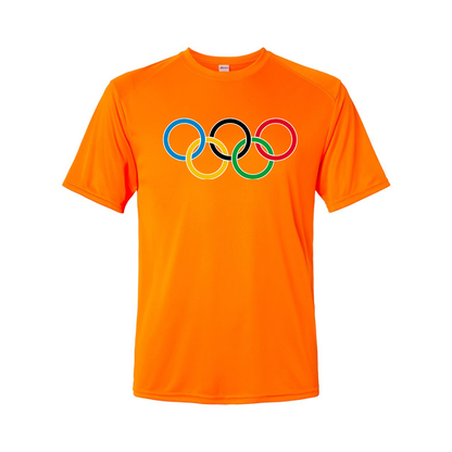 Men's Olympics Rings Performance T-Shirt