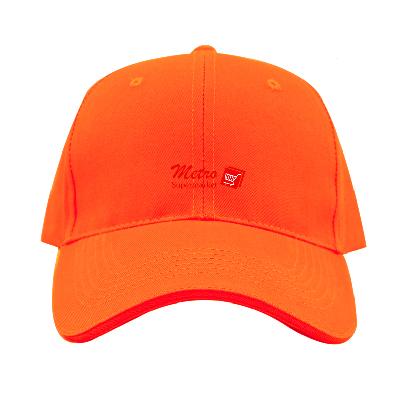 Metro Supermarket Logo  Dad Baseball Cap Hat