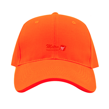 Metro Supermarket Logo  Dad Baseball Cap Hat