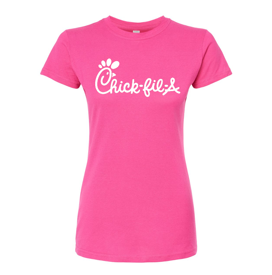 Women's Chick-fil-A  Round Neck T-Shirt