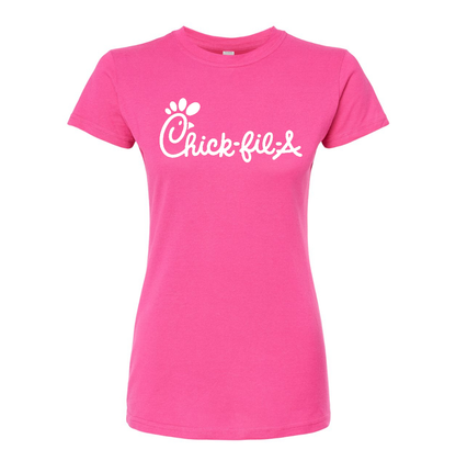 Women's Chick-fil-A  Round Neck T-Shirt