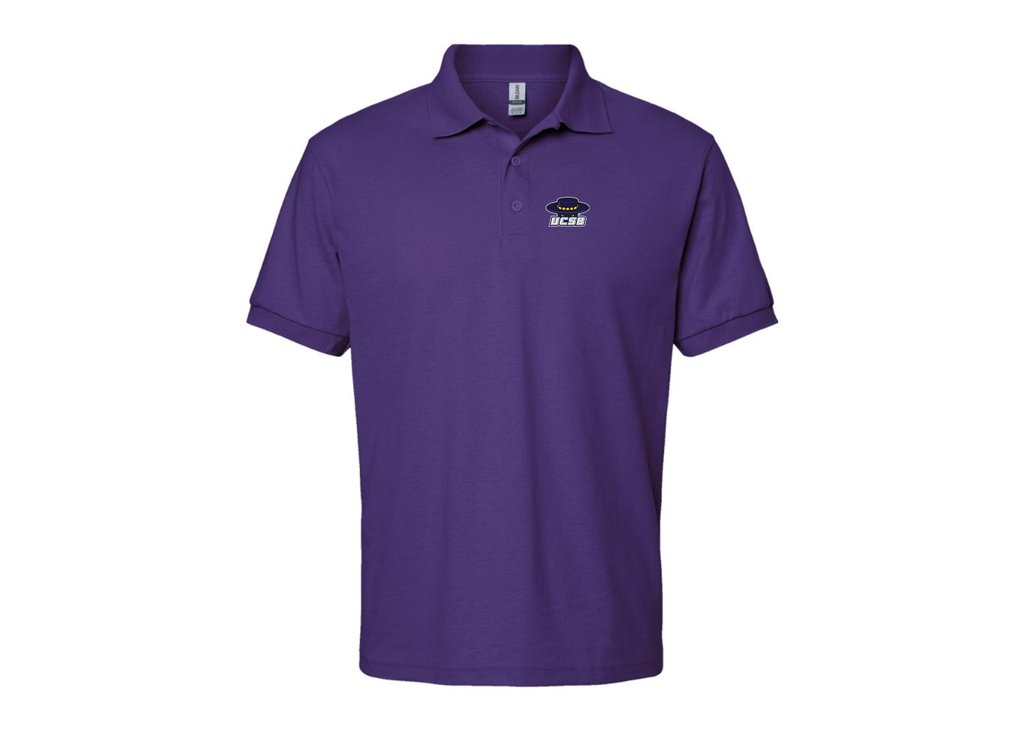 Men's UCSB Gauchos Gildan Dry Blend Jersey Polo