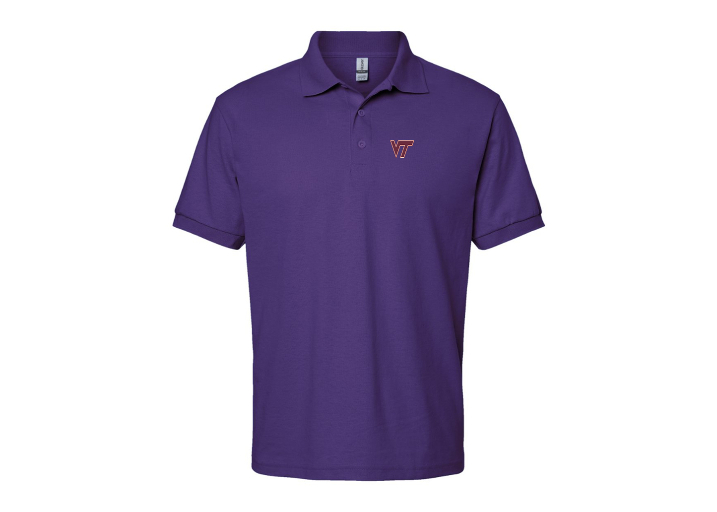 Men's Virginia Tech Hokies Gildan Dry Blend Jersey Polo