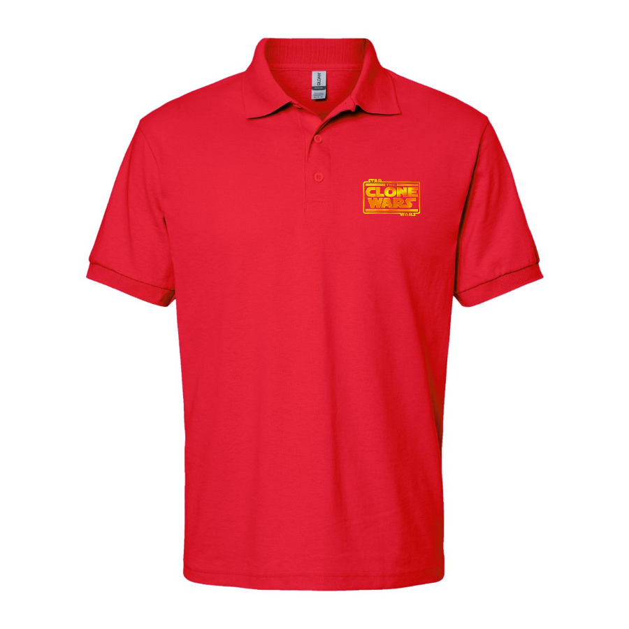 Men's The Clone wars Logo Dry Blend Polo