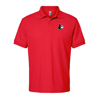 Men's Wofford Terriers Gildan Dry Blend Jersey Polo