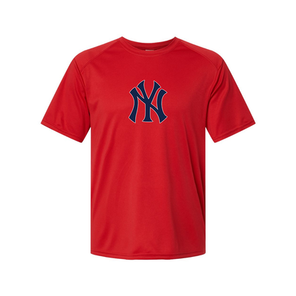 Youth New York NY Yankees Baseball Polyester T-Shirt