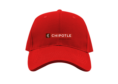 Chipotle Logo Dad Baseball Cap Hat