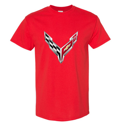 Youth Chevrolet Corvette Kids Cotton T-Shirt