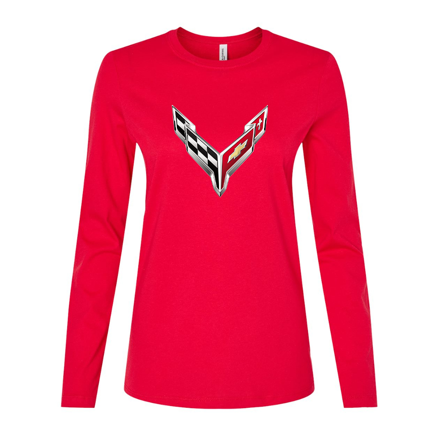 Women's Chevrolet Corvette Long Sleeve T-Shirt