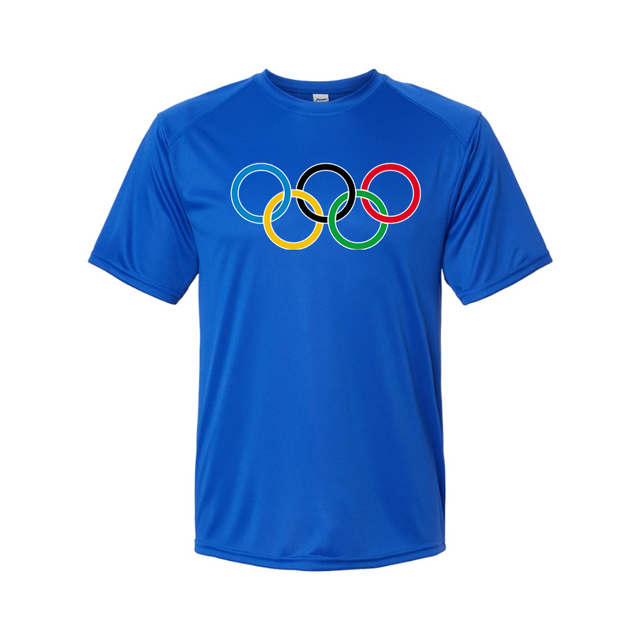 Youth Olympics Rings Polyester T-Shirt