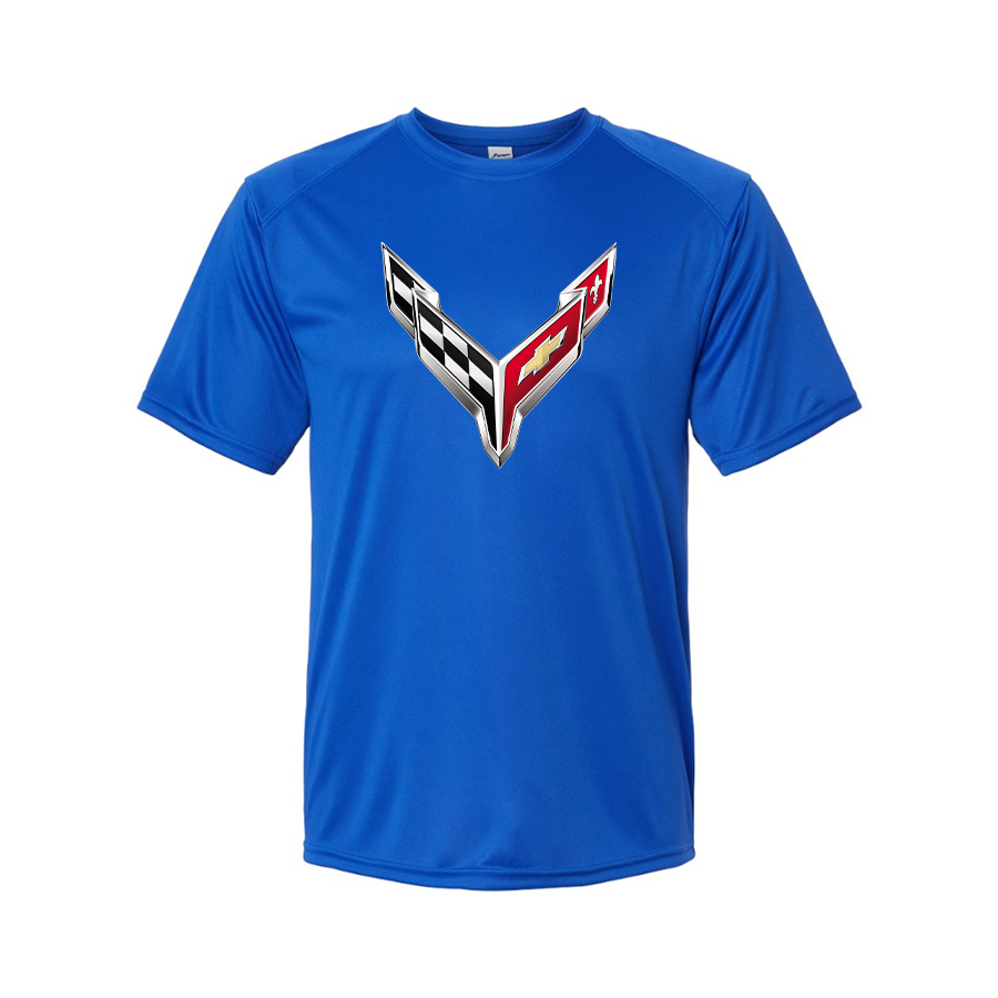 Youth Chevrolet Corvette Kids Polyester T-Shirt