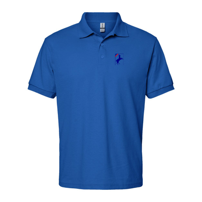 Men's Auverland Logo Dry Blend Polo