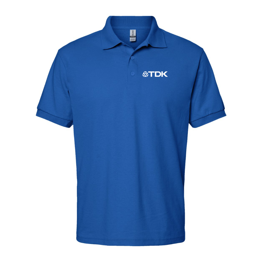 Men's TDK Logo Dry Blend Polo