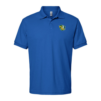 Men's William and Mary Tribe Gildan Dry Blend Jersey Polo