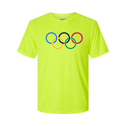 Youth Olympics Rings Polyester T-Shirt