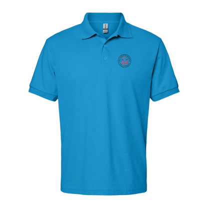 Men's AFC Bournemouth Soccer Logo Gildan Dry Blend Jersey Polo