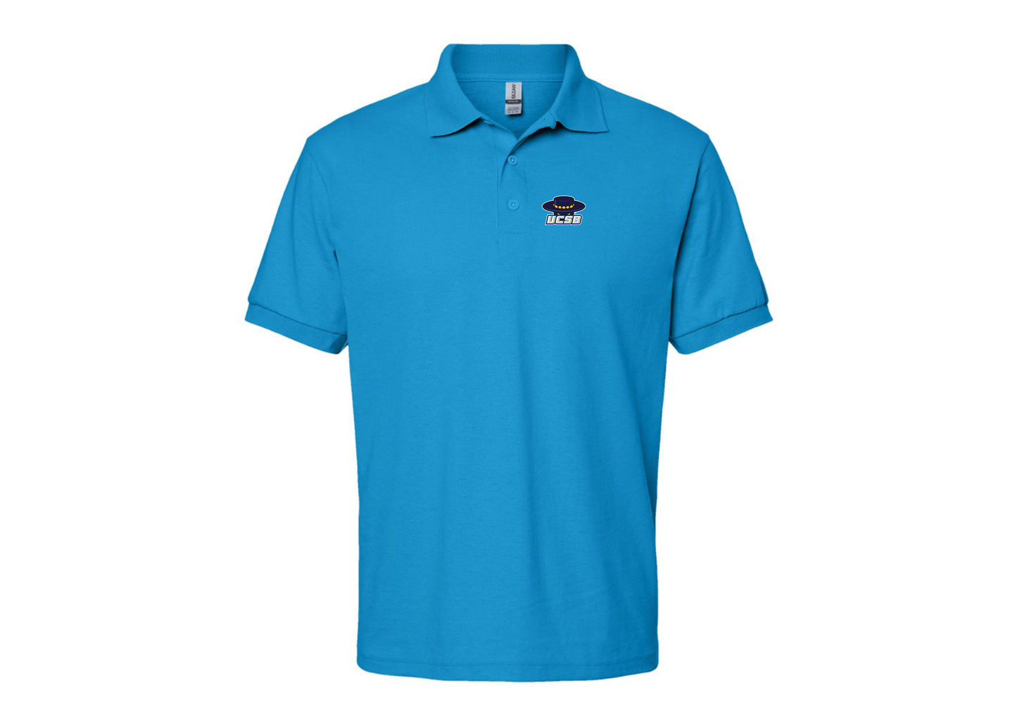 Men's UCSB Gauchos Gildan Dry Blend Jersey Polo