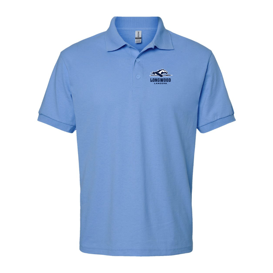 Men's Longwood Lancers Logo Dry Blend Polo