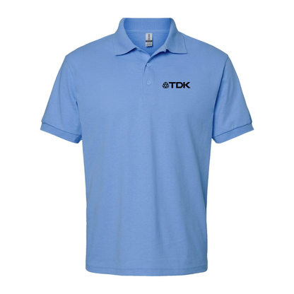 Men's TDK Logo Dry Blend Polo