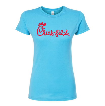 Women's Chick-fil-A  Round Neck T-Shirt