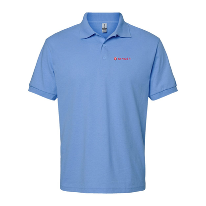 Men's Singer Logo Dry Blend Polo