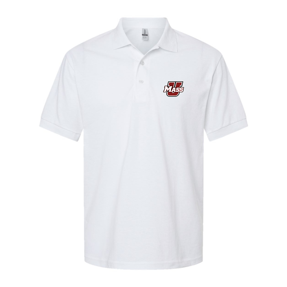 Men's Massachusetts Minutemen Logo Dry Blend Polo