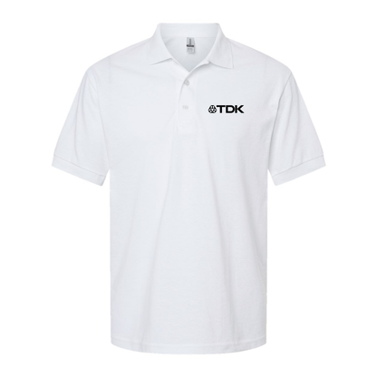 Men's TDK Logo Dry Blend Polo
