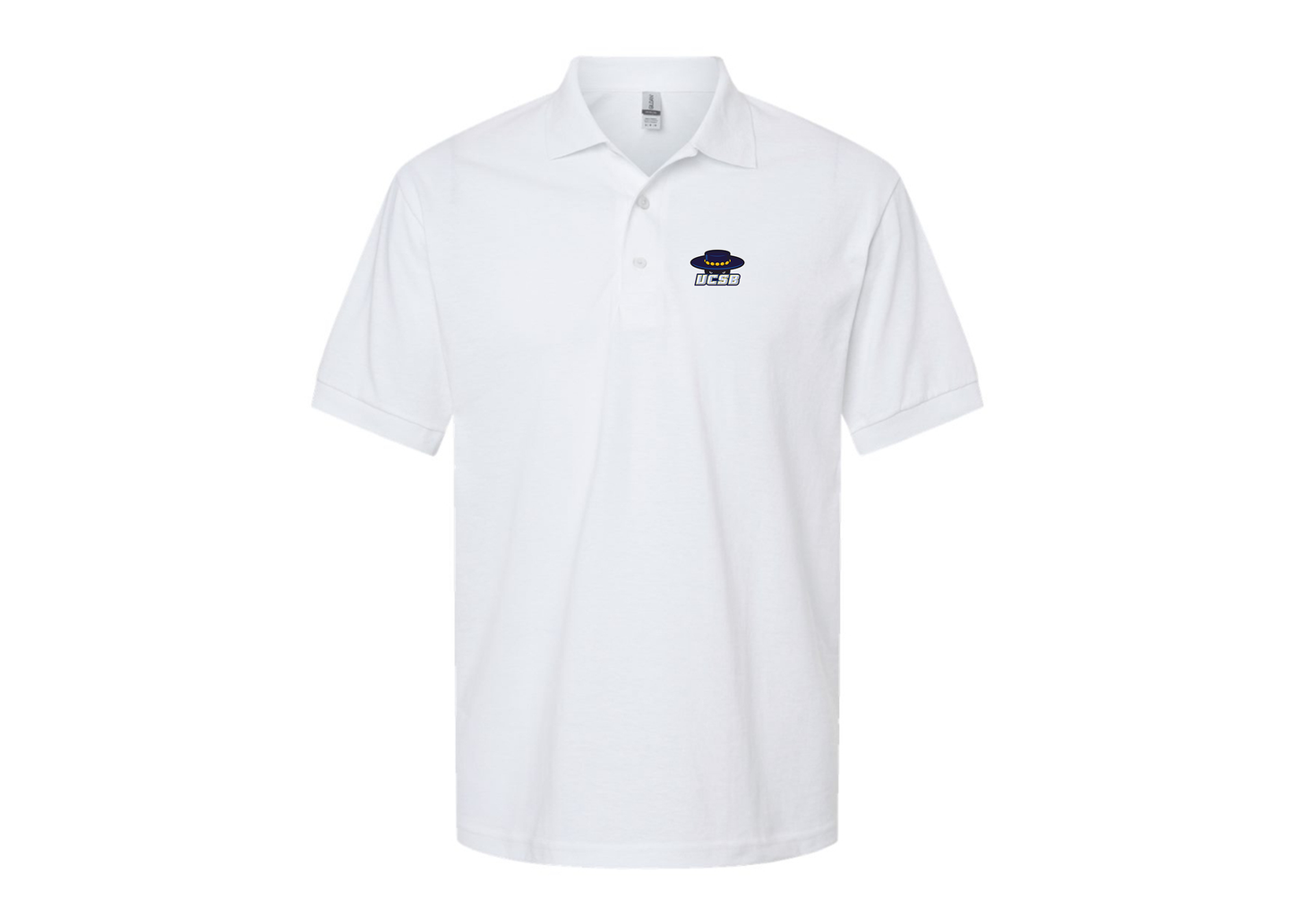 Men's UCSB Gauchos Gildan Dry Blend Jersey Polo