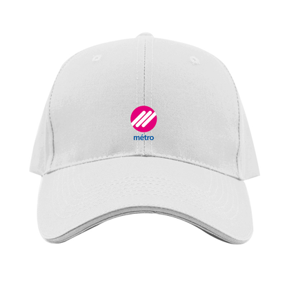 Lausanne Métro Logo  Dad Baseball Cap Hat