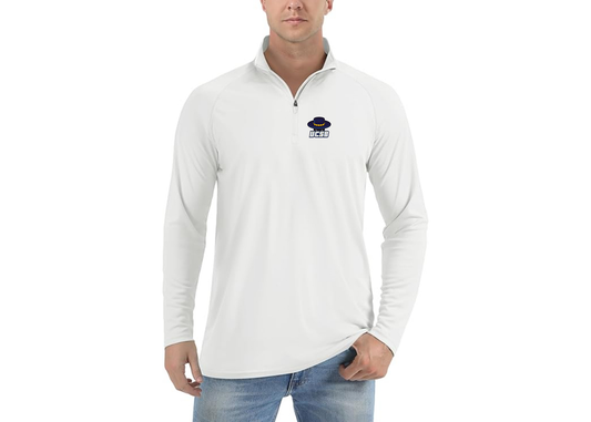 Men's UCSB Gauchos Lightweight Quarter-Zip Athletic Shirt Long Sleeve Polyester Wear